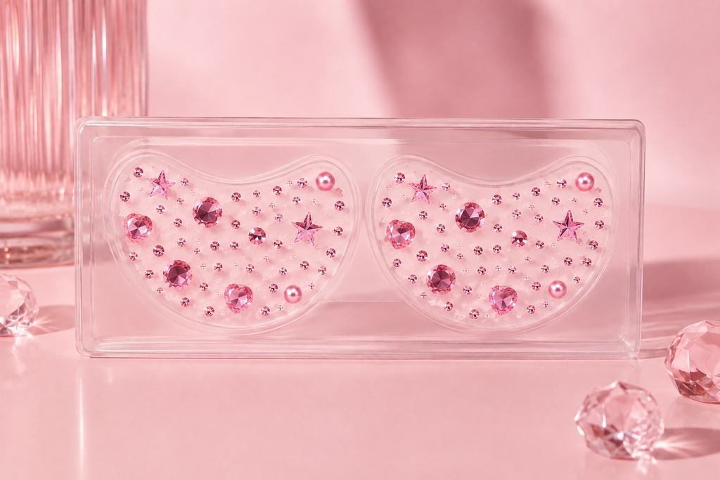 Pink Crystal Eyepatches